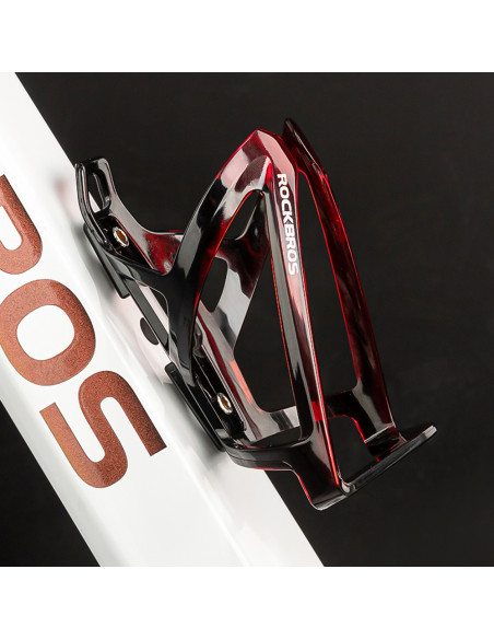 
Dviračio butelio laikiklis – juodas ir raudonas
