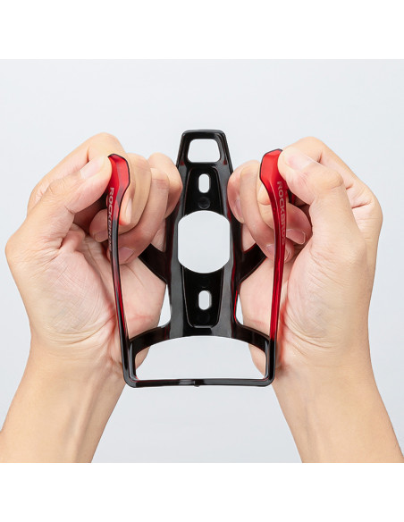 
Dviračio butelio laikiklis – juodas ir raudonas
