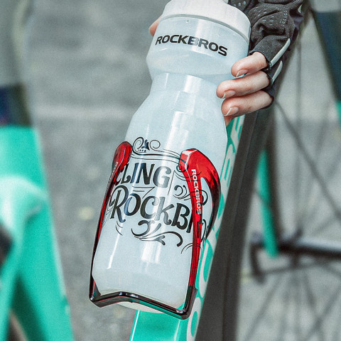 
Dviračio butelio laikiklis – juodas ir raudonas
