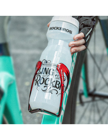 
Dviračio butelio laikiklis – juodas ir raudonas
