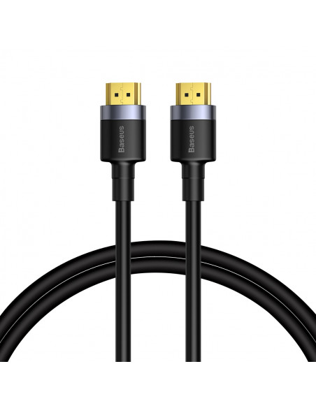 
HDMI 2.0 4K 60 Hz 3D 18 Gbps 1 m kabelis – juodas
