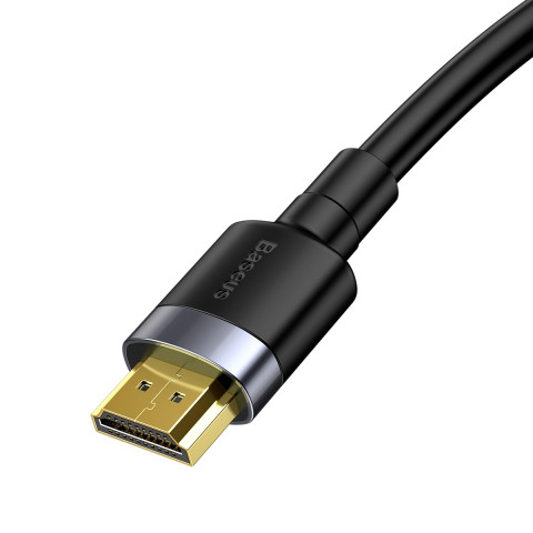 
HDMI 2.0 4K 60 Hz 3D 18 Gbps 1 m kabelis – juodas
