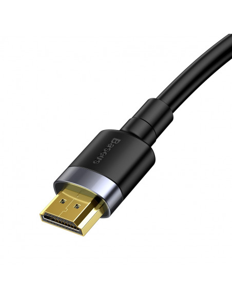 
HDMI 2.0 4K 60 Hz 3D 18 Gbps 1 m kabelis – juodas
