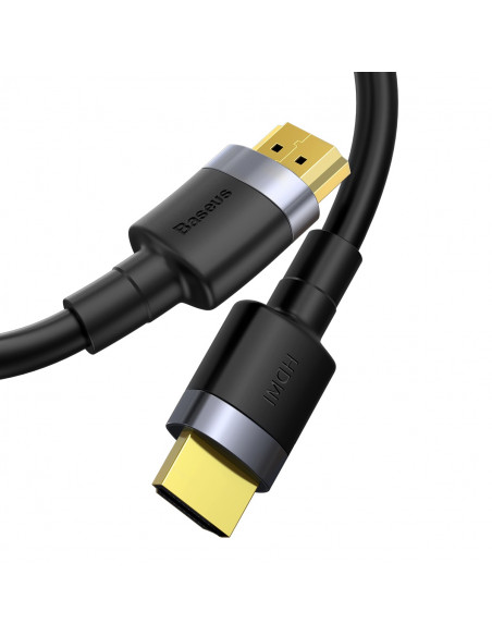 
HDMI 2.0 4K 60 Hz 3D 18 Gbps 1 m kabelis – juodas
