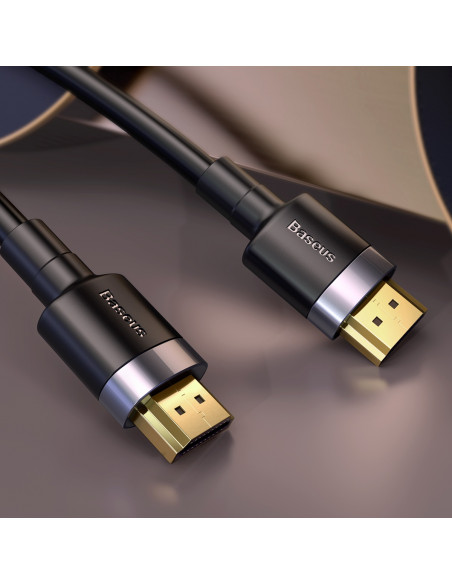 
HDMI 2.0 4K 60 Hz 3D 18 Gbps 1 m kabelis – juodas
