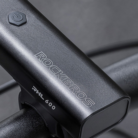 
Priekinis dviračio žibintas su žibintuvėlio funkcija, baltas, 600 lm, IPX6, USB-C - juodas
