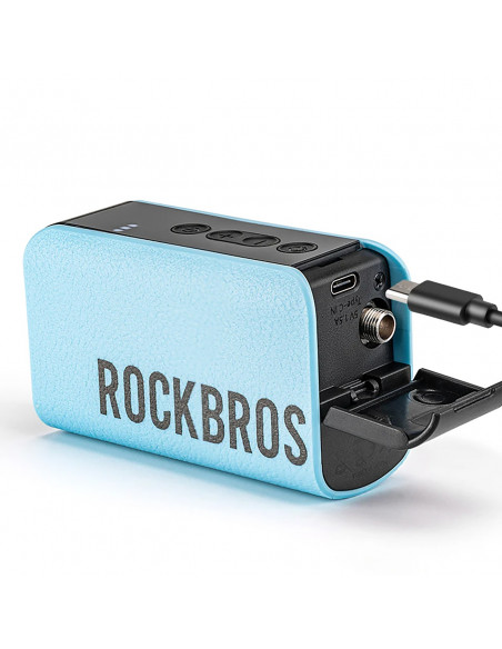 
Elektrinis dviračių, padangų, kamuolių, balionų, čiužinių siurblys 1,37 bar / 20 PSI - mėlynas
