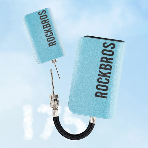 
Elektrinis dviračių, padangų, kamuolių, balionų, čiužinių siurblys 1,37 bar / 20 PSI - mėlynas
