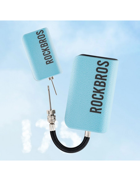 
Elektrinis dviračių, padangų, kamuolių, balionų, čiužinių siurblys 1,37 bar / 20 PSI - mėlynas
