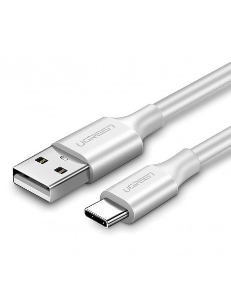 
Laidas USB-A - USB-C 3A QC 3.0 AFC FCP 1m - baltas
