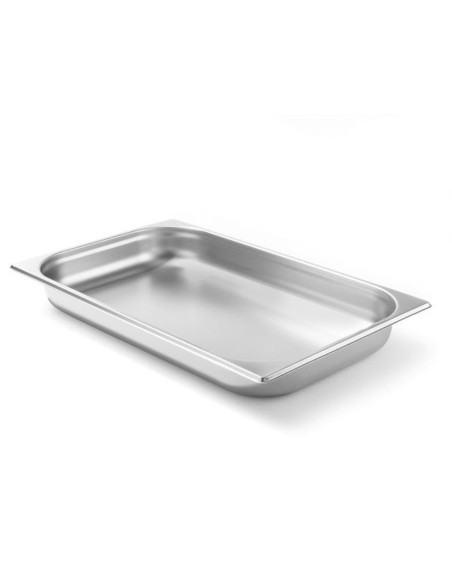 GN 1/1 konteineris, aukštis 65 mm, nerūdijantis plienas - Hendi 800126