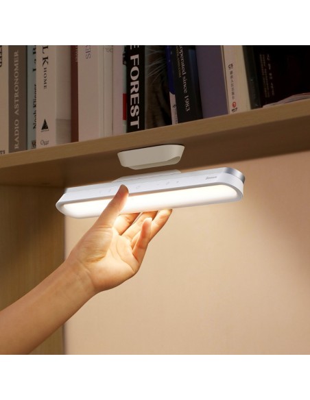 Magnetinė LED naktinė lemputė po spintele, skirta namų virtuvei, balta Magnetinė LED naktinė lemputė po spintele, skirta namų virtuvei, balta