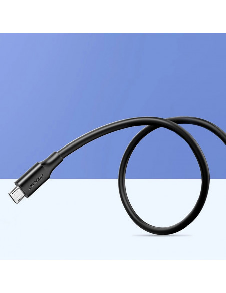 
Micro USB - USB-A laidas 0,5 m - juodas
