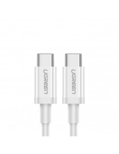 
USB-C - USB-C PD QC AFC 1 m laidas - baltas
