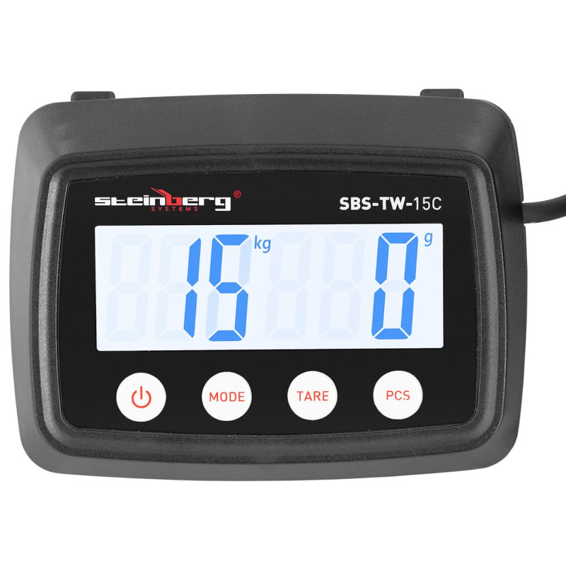 Pašto svarstyklės laiškų siuntiniams LCD 15 kg / 1 g