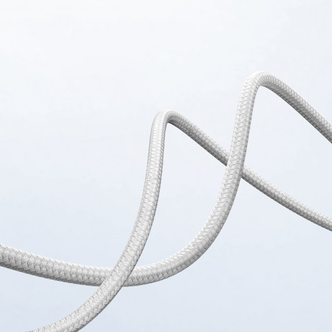 
USB-C - iPhone Lightning MFi kabelis 1 m - sidabrinis
