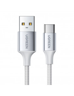 
USB-A - USB-C QC 3.0 3A 3m - baltas
