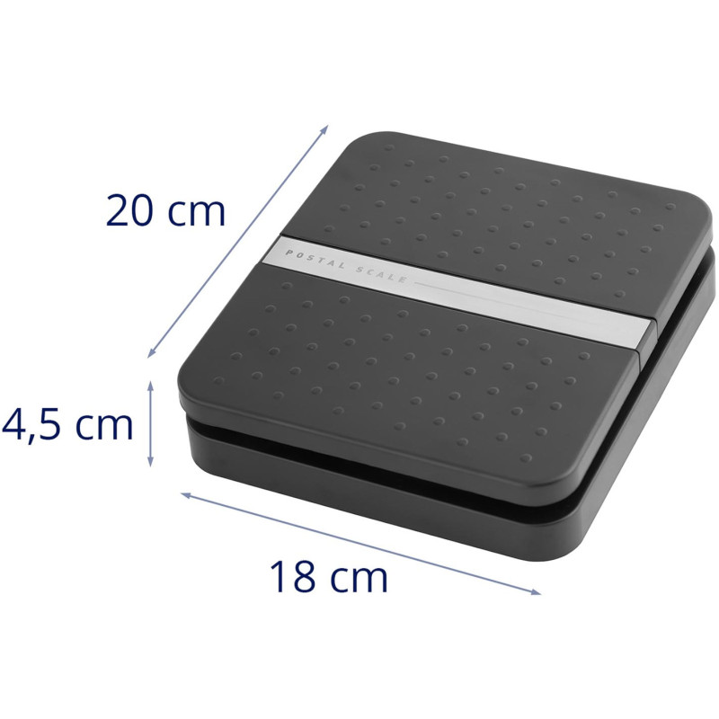 Pašto svarstyklės laiškų siuntiniams LCD 15 kg / 1 g
