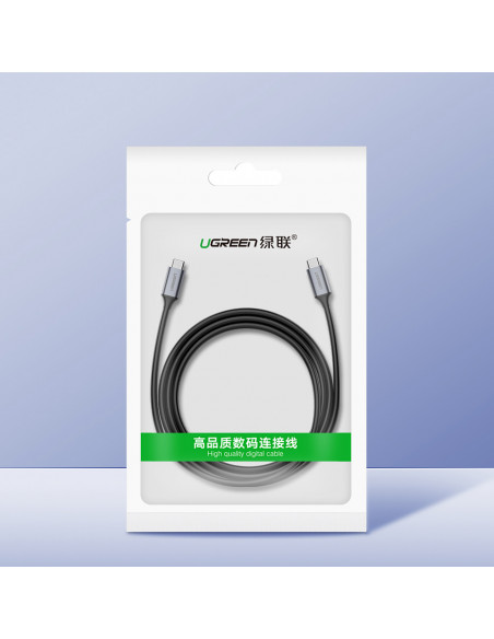 
USB-C 3.1 - USB-C 3.1 1,5 m kabelis - pilkas
