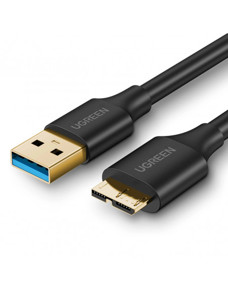 
USB-A 3.0 - micro USB-B 0,5 m kabelis - juodas
