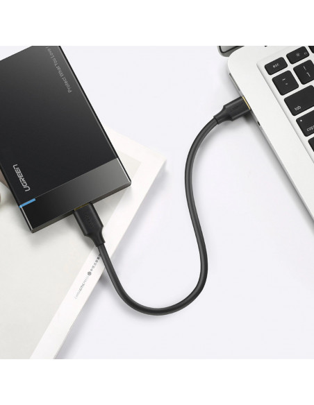 
USB-A 3.0 - micro USB-B 0,5 m kabelis - juodas
