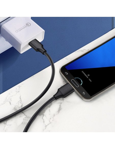 
USB-A 3.0 - micro USB-B 0,5 m kabelis - juodas
