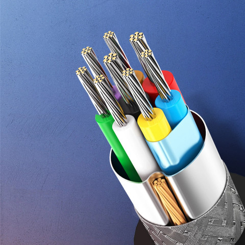 
USB-A 3.0 - micro USB-B 0,5 m kabelis - juodas
