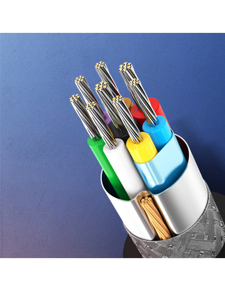 
USB-A 3.0 - micro USB-B 0,5 m kabelis - juodas
