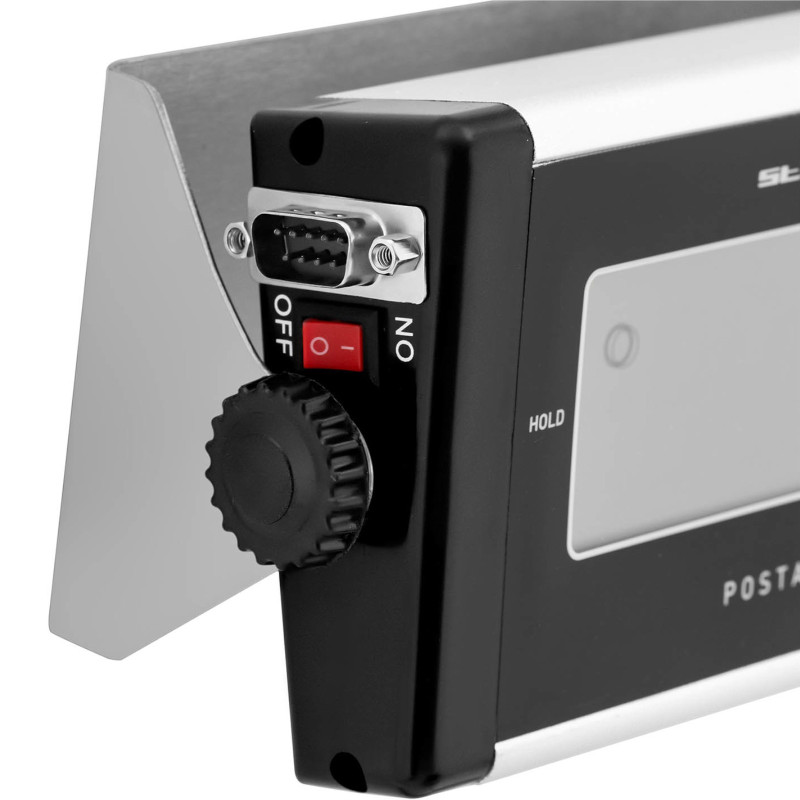 Platforminės pašto svarstyklės laiškų siuntiniams su išoriniu LCD 35,5 x 40,5 150 kg/ 0,05 kg