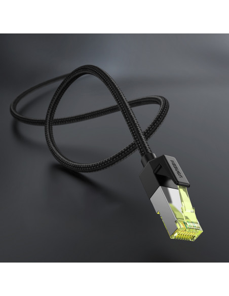 
Ethernet jungiamasis kabelis RJ45 Cat 7 10 Gbps 5 m - juodas
