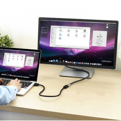 
HDMI 2.0 4K kabelio prailgintuvas, 3 m, juodas
