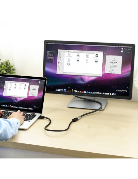 
HDMI 2.0 4K kabelio prailgintuvas, 3 m, juodas
