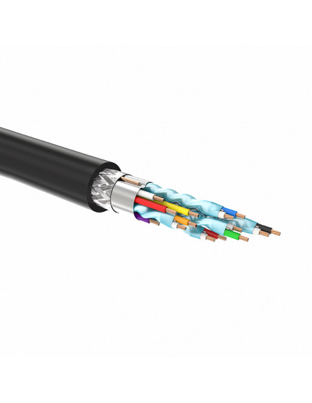 
HDMI 2.0 4K kabelio prailgintuvas, 3 m, juodas
