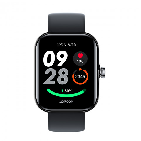 
„Joyroom Fit-Life JR-FT5 Plus“ išmanusis laikrodis su skambučių atsiliepimo funkcija – juodas
