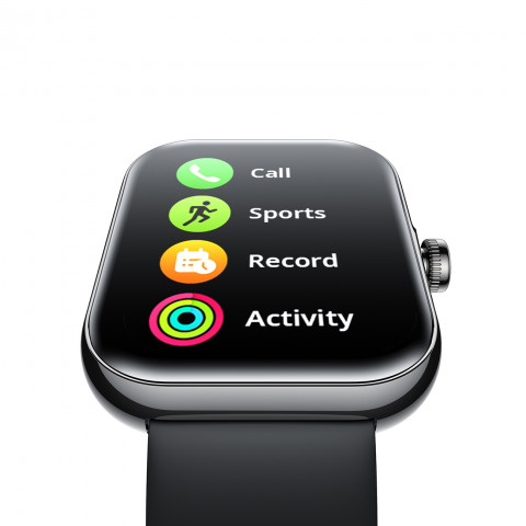 
„Joyroom Fit-Life JR-FT5 Plus“ išmanusis laikrodis su skambučių atsiliepimo funkcija – juodas
