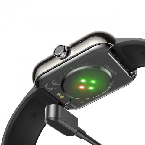 
„Joyroom Fit-Life JR-FT5 Plus“ išmanusis laikrodis su skambučių atsiliepimo funkcija – juodas
