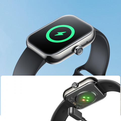 
„Joyroom Fit-Life JR-FT5 Plus“ išmanusis laikrodis su skambučių atsiliepimo funkcija – juodas
