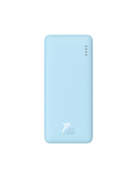 
10000mAh „Airpow“ greitojo įkrovimo 20 W nešiojama baterija – mėlyna
