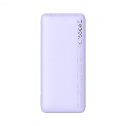 
10000mAh „Airpow“ greitojo įkrovimo 20 W nešiojama baterija – violetinė
