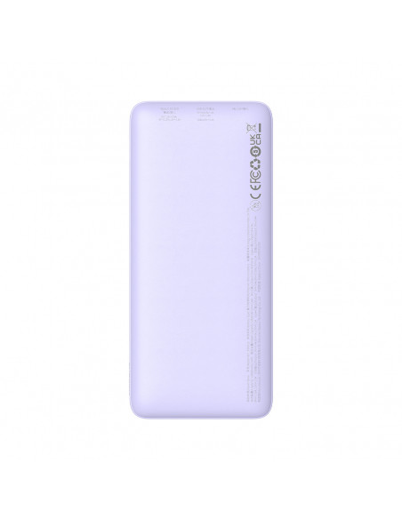 
10000mAh „Airpow“ greitojo įkrovimo 20 W nešiojama baterija – violetinė
