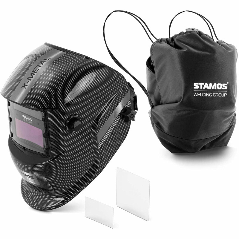 X-METAL automatinis automatiškai tamsėjantis suvirinimo šalmas su šlifavimo funkcija