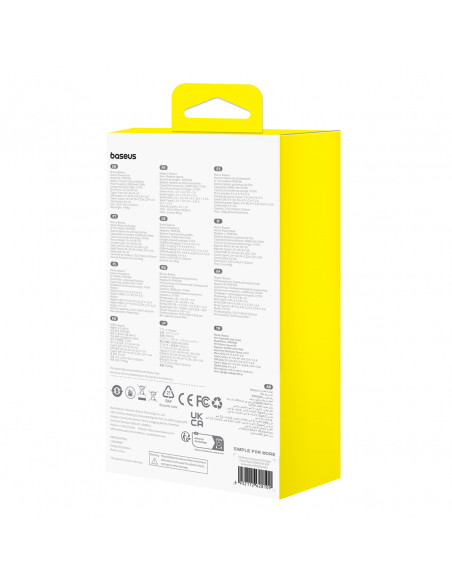 
20000mAh nešiojama baterija „Airpow 20W“ su USB-A - USB-C laidu, 50 cm, mėlyna
