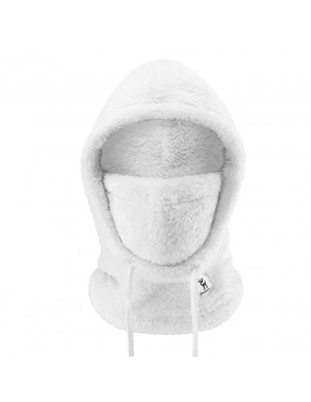 
„Qunature Arctic Velvet“ slidinėjimo balaklava, M dydis, balta
