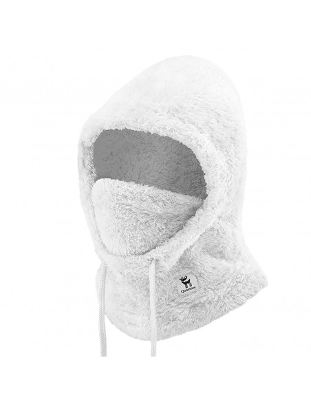 
„Qunature Arctic Velvet“ slidinėjimo balaklava, M dydis, balta
