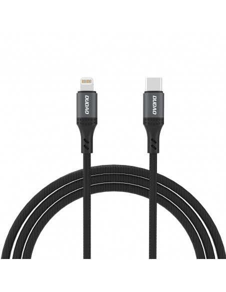 
Pintinis USB-C laidas – iPhone Lightning 30W 1.2m – juodas
