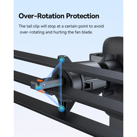 
Metalinis 3 metų amžiaus „Gravity“ automobilio telefono laikiklis oro išleidimo angai – juodas
