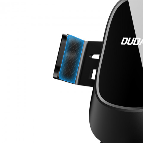 
F5N+ gravitacinis išmaniojo telefono laikiklis su siurbtuku, skirtas priekiniam kabinos stiklui – juodas
