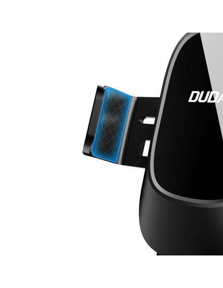 
F5N+ gravitacinis išmaniojo telefono laikiklis su siurbtuku, skirtas priekiniam kabinos stiklui – juodas
