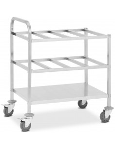 
Padavėjo transportavimo vežimėlis 24 GN 1/ 6 konteineriams iki 450 kg
