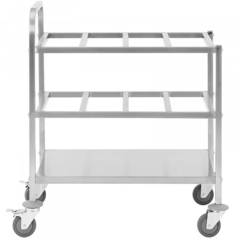 
Padavėjo transportavimo vežimėlis 24 GN 1/ 6 konteineriams iki 450 kg
